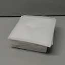 100PCS CD Storage Cases, Standard Two-Sided Clear CD Sleeve case with Drop-Proof Closure