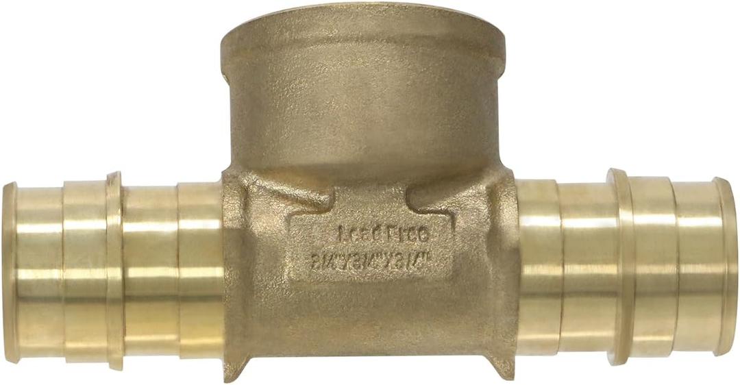 XFITTING Pex A 3/4 x Pex A 3/4 Inch x 3/4 Female NPT Tee, Pex A Female NPT Tee, 29-6-4=1XX, 1 Piece