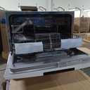 COMFEE Portable Mini Dishwasher, Energy Star, Countertop, 6 Place Settings, with 8 Washing Programs, Speed, Baby-Care, ECO& Glass, Dish Washer for Dorm, RV& Apartment, White