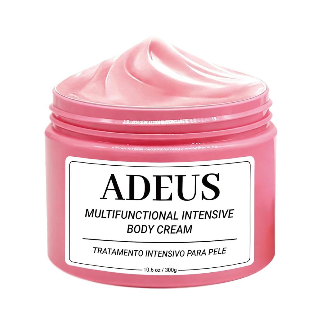 ADEUS Crema Brasilea, Cream Rosada, Multifunctional Pink Intensive Cream, Deeply Moisturizing and Firming Creams with Centella Asiatica, Seaweed and Green Tea (1)