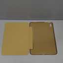 GtangCase for iPad(A16) 11th Generation 11 inch 2025, Slim Stand Protective Cover with Hard PC Translucent Back Shell Cover for iPad 10th Gen 2022, Support Touch ID, Auto Wake/Sleep (Gold)