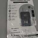 M Mase- Professional Nail Drill Machine - Coreless 2-in-1 Nail File - Electric, Cordless, 35000 RPM, HD Display - Electric Nail Drill for Professional & Home Use (Black)