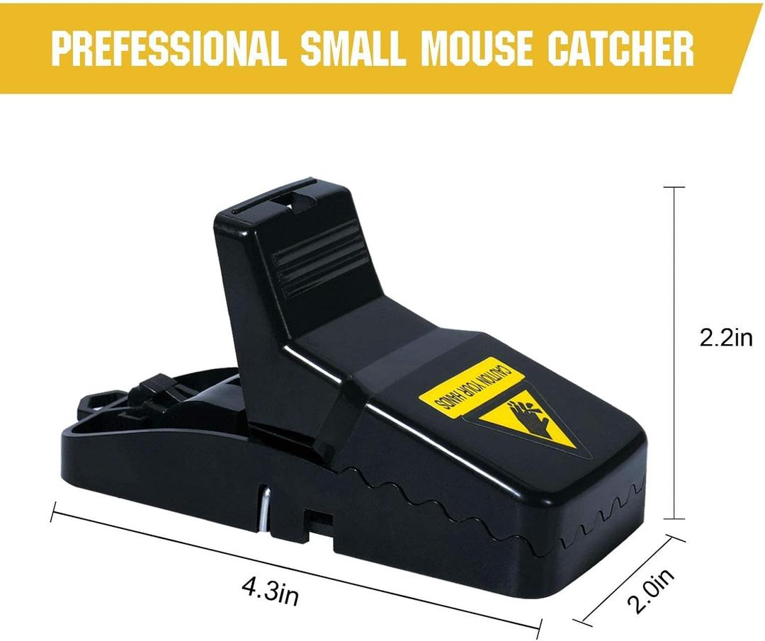 13 Pack Mouse Traps Indoor for Home,Mice Traps for House,Reusable Mouse Trap that Work,Small Mice Catchers for Home Indoor, Quick Set Mousetraps Effective