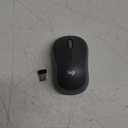 Logitech M185 Wireless Mouse, 2.4GHz with USB Mini Receiver, 12-Month Battery Life, 1000 DPI Optical Tracking, Ambidextrous PC/Mac/Laptop - Swift Grey