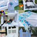 Inflatable White Bounce House for Kids with UL Blower-Portable, Large Ball Pool and Jump Space 3in1 Bouncy Castles A Spacious Joy-Room Bounce House for Kids 3-12 (Oxford material-13' L X 8' W X 8' H)