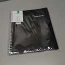 WallDeca Academic Planner 2025-2026, Daily, Weekly & Monthly Planner, July 2025 - June 2026, Student Notes Pages, Twin-Wire Binding Day and Weekly Agenda for School & Work (8.5 x 11-Inches, Black)