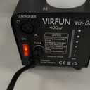 VIRFUN Fog Machine, Smoke Machine with Wireless&Wired Remote Control for Halloween, Party, Outdoor, Indoor and Stage Effect, 400W