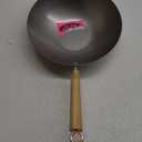 Dexam 12108512 Professional Carbon Steel Wok 30cm/12-inch, Black