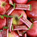 GIN GINS Spicy Apple Ginger Chews Natural Fresh Ginger Candy by The Ginger People Individually Wrapped Healthy Candy Spicy Apple Ginger Flavor Large 1 lb Bag (16oz) Pack of 1 (EXP 02/20/26)