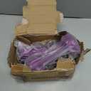 Amazon Basics Neoprene Dumbbell Hand Weights, Easy to Grip, 3 Pounds, Purple, Pair