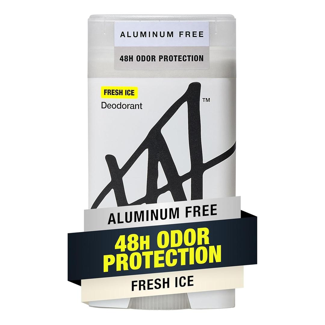 W By Jake Paul Men's Aluminum-Free Deodorant, Sensitive Skin Friendly, Dermatologist Tested, Vitamin-Infused Deodorant for Men, Fresh Ice Scent, 2.6 oz (2.6 Ounce (Pack of 1))