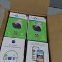 MyQ Outdoor Battery Camera | 2K Camera, Color Night Vision, Spotlight, Motion Alerts, Live View with Two-Way Talk, Wireless, Weather-Resistant, Outdoor, White, 4 Pack