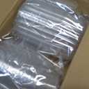 NPLUX 50 Pack Individual Cupcake Containers Plastic Cupcake Holders Deep Dome Muffin Containers