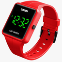 Gosasa Large Face LED Digital Watch Date Time 3Bar Waterproof Wristwatch Men Women Sports Watches