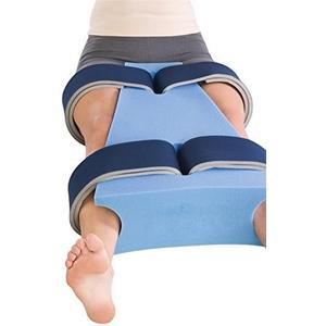 ProCare Hip Abduction Foam Support Pillow, Universal/Adjustable (19" - 27" L x 3" - 6.5" W)
