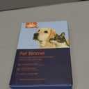 Dog Clippers Grooming Kit Hair Clipper-Low Noise Paw Trimmer- Rechargeable - Cordless Quiet Nail Grinder Shaver for Cats and Other Pets (White)