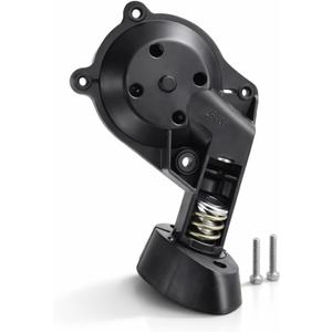 Mirror Spindle Repair Kit, Metal and ABS Wing Door Mirror Base Replacement Spindle with Mounting Bolts Compatible with 1994-2002 Z3 E36 E37 E38 Roadster Coupe RHD Models Only (Driver Side)