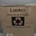 Lasko Pedestal Fan, Oscillating Fan for Bedroom with Adjustable Height and 3 Cooling Speeds, Portable, 18", Black, 1827