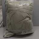 WRENSONGE Queen Comforter Set  7 Pieces Sage Green Soft Bed in a Bag Queen with Fitted Sheet, Flat Sheet, 2 Pillow Shams, and 2 Pillowcases Warm Bedding Sets Queen for All Season