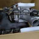 667-203 1.4L Turbocharger with Gaskets Repair kits Compatible with 2011-2015 Chevy Chevrolet Cruze 2012-2020 Sonic 2015-2021 Trax 2013-2021 Buick Encore Replace# 55565353 GT1446