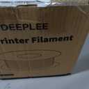 PLA+ 2.0 Filament 1.75mm, Stronger Toughness 3D Printer Filament, Black White Grey 3KG, Upgrade PLA Plus 3D Printer Filament, High Speed PLA+ Filament for Most FDM 3D Drucker
