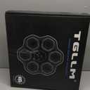 Music Boxing Machine, Smart Bluetooth Boxing Machine with Gloves, Wall Mounted Music Punching Trainer for Kids Adult, LED Electronic Boxing Workout Target with 9 Modes & 9 Speeds (Colorful)