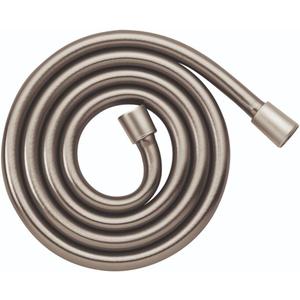 hansgrohe Techniflex Handheld Shower Replacement Shower Hose 63-inch Easy Install Modern Shower Hose in Brushed Nickel, 28276823