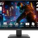 msi PRO MP243L E14 24-inch IPS 1920 x 1080 (FHD) Gaming Office Monitor, 144Hz, Free-Synch, HDR Ready, HDMI, VGA Port,VESA Mountable, Tilt, 4-Side Slim Bezel,1ms, Black