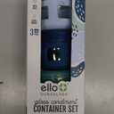 Ello Glass Condiment Container Set 3 Pack