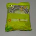 Klabb 32-Inch Stainless Steel Braided Faucet Supply Line, 3/8" Compression Inlet with 1/2" Adapter and M10 Faucet Connection for Bathroom & Kitchen Sinks