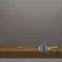 48 Inch Floating Shelves for Wall Rustic Brown Wood Wall Shelves for Bedroom Set of 4