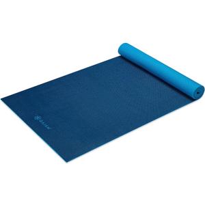 Gaiam Solid Color Yoga Mat, Non Slip Exercise & Fitness Mat for All Types of Yoga, Pilates & Floor Exercises