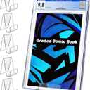 Graded Comic Book Display Stands, Clear Acrylic Comic Book Display Shelves - 6 Pack
