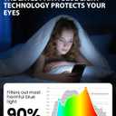 Compatible for iPhone 17 Air Privacy Screen Protector 6.5 inch, Anti Spy Anti Blue Light HD Tempered Glass Screen Protector Easy Installation, Case Friendly, 2 Pack Black