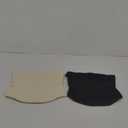 OQQ Womens 2 Piece Tube Tops Strapless Basic Sleeveless Stretch Classic-Fit Shirts Sexy Crop Tops (Small, Black,beige)