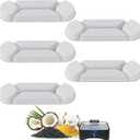 UPSKY 2.25Gal Elevated Dog Water Fountain Filter, 5 Pcs Replacement Filters, Multi-Layer Filtration System Carbon Filters Compatible with 8.5L/2.25Gal 4 Heights Adjustable Fountain