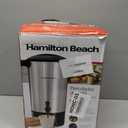 Hamilton Beach 45 Cup Coffee Urn and Hot Beverage Dispenser, Silver
