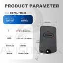 Avisontek 4 for Mighty Mule GTO Gate Opener Remote MMT103/FM135/RB741