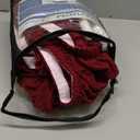 YEMYHOM Couch Cover Latest Jacquard Design High Stretch Sofa Covers for 3 Cushion Couch, Pet Dog Cat Proof Slipcover Non Slip Magic Elastic Furniture Protector (Sofa, Christmas Wine Red) (Large (71"-91"))