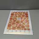 TLESKE Orange Fall Pumpkins Market Posters Prints Unframed Set of 4, Autumn Aesthetic Wall Art Prints for Dorm Bedroom Living Room, I Love Fall Most of All Pictures Wall Decor, 12x16 (16L" x 12W")