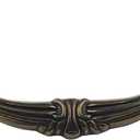 4-Pack 4.5" C-C Vintage Look Antique Bronze Bail Drawer Pull Drop Swing Handles Dresser Pulls Cabinet Knob Vintage Style 114 mm 4 1/2" Centers (4, Antique Bronze)