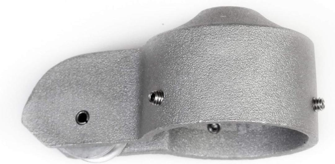 Flagpole Truck Pulley - 3 1/2" Max Flag Pole Pulley - Cast Aluminum Flag Pole Kit - Made in the USA - Stationary Truck Pulley - Best Flag Pole Parts
