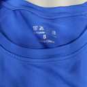 Men's Compression Shirt Short Sleeve Athletic Football Undershirts Quick Dry Base Layer T-Shirt Workout Gym Running, Blue, Small