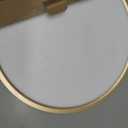 15.7Inch LED Flush Mount Ceiling Light Fixture , 32W(320W Equivalent), 3800LM, 3000K Warm White, IP40, Flat Modern LED Ceiling Lights for Bedrooms, Living Rooms, Bathrooms, Stairwells, etc.(Gold)