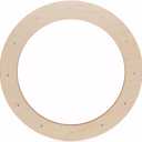 Woodpeckers Extra-Large Wreath Frame 18-Inch Diameter, Pack of 1 Wood Forms, Rings for Crafts & Door With Lights
