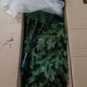 Smart Christmas Trees, App Compatible with Amazon Alexa & Google Nest Voice Control, Prelit 7.5ft Tree, 500 C7 LED Color Changing Lights