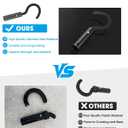 Stainless Steel Hook for All Robotic Pool Cleaner, Metal Pool Hook for Poles - Easy Attach to Telescopic Poles, Pool Accessories for Pool Vacuum Robot Including Cordless, Above Ground, and Underwater