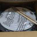 Lexington SD300M-WR Snare Drum Set Student Wood Shell 14 X 5.5 Inches with 10 Lugs, Includes Drum Key, Drumsticks and Strap, Irregular Graphs