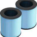 2 Pack MK03 Air Filter Replacement for MK03 Air Purifier, 4-in-1 HEPA Filter for POMORON MJ003H Air Cleaner, Replace Part MG03JHLX/DH-JH03/MJ003H-RF