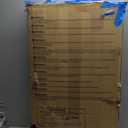 Bassinet Bedside Sleeper, Rocking Bassinets with Comfy Mattress and Wheels for Newborn, 5-Height Adjustable (Beige)